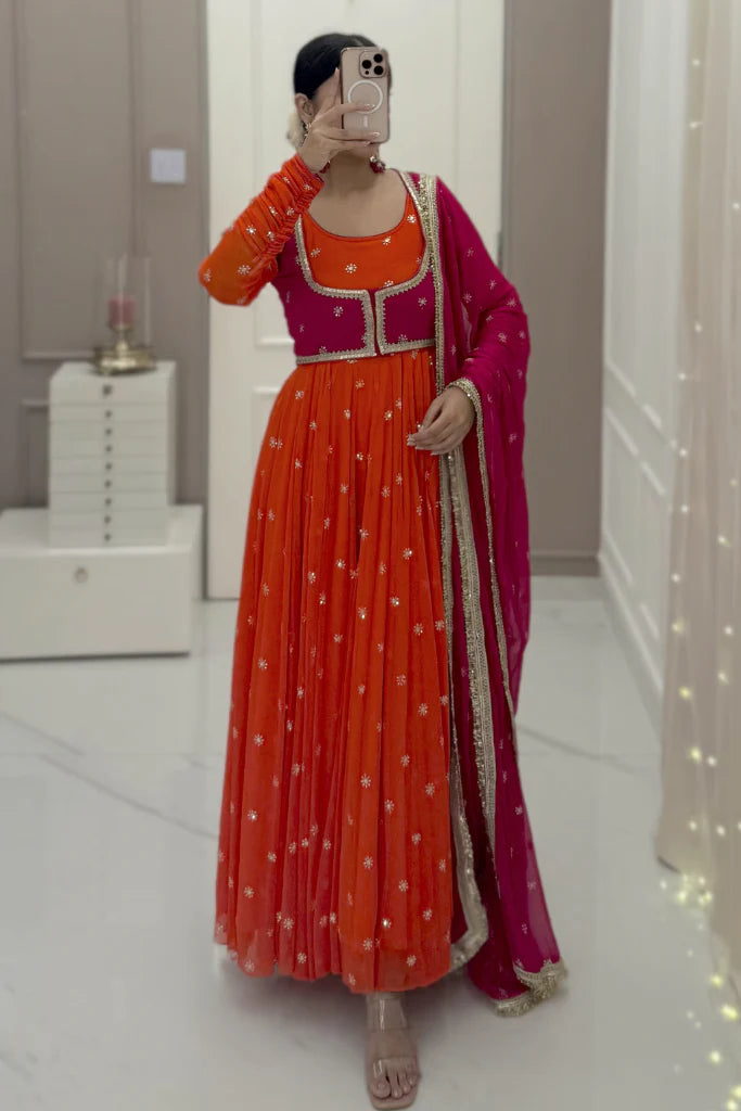 Kumkum Anarkali Set