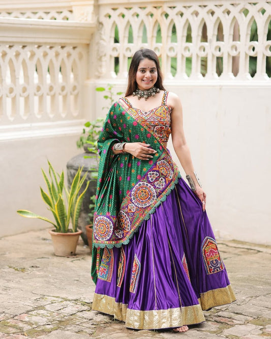 Meera Dandiya Diva  Heritage Inspired Lehenga Set