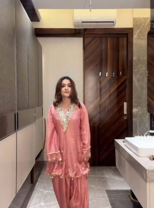 Liyana Pink Aura Salwar Suit