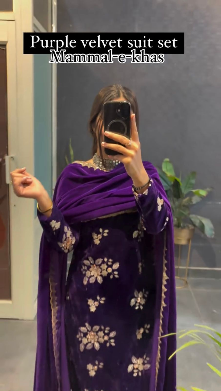 Noor-e-Velvet Winter Set