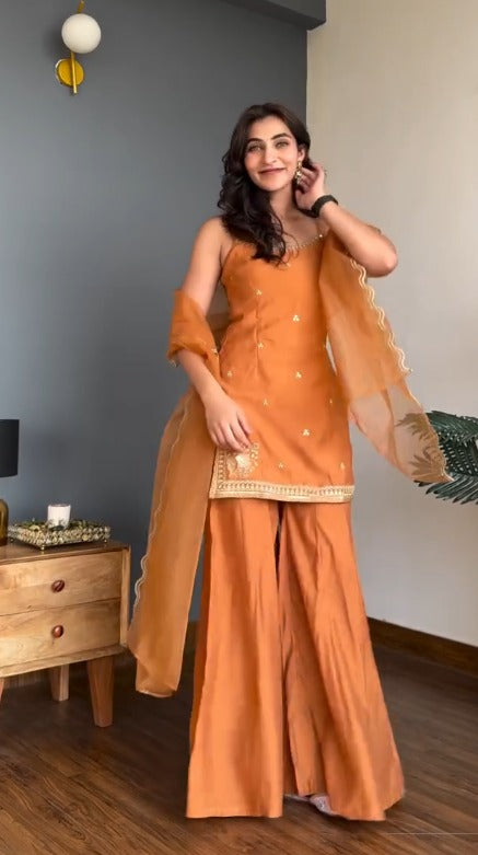 Sunset Amber Grace Kurta Set