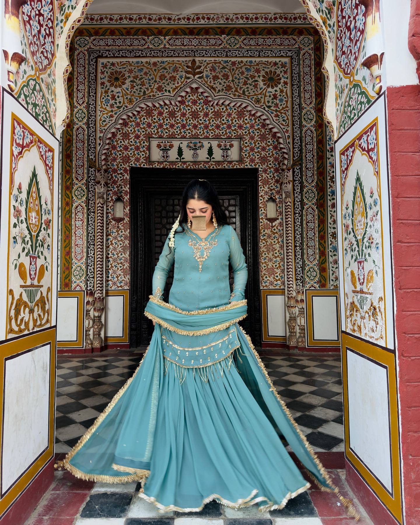 Glam Flow Luxe Plazo Set for Party Nights