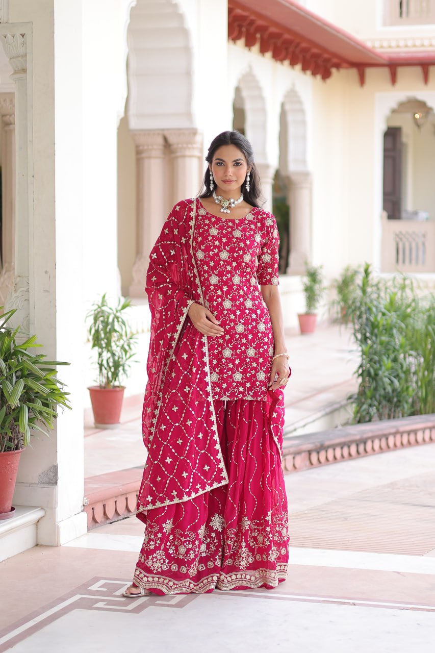 Rimsha Premium Exclusive Readymade Sharara Suit