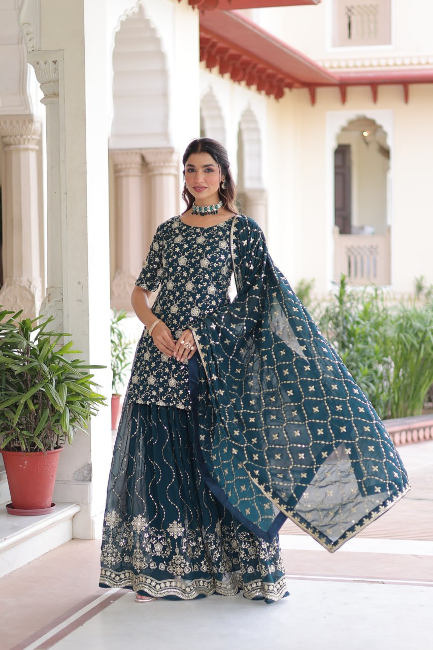 Rimsha Premium Exclusive Readymade Sharara Suit