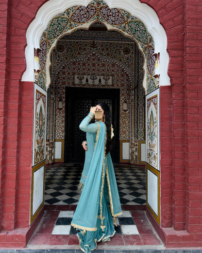 Glam Flow Luxe Plazo Set for Party Nights