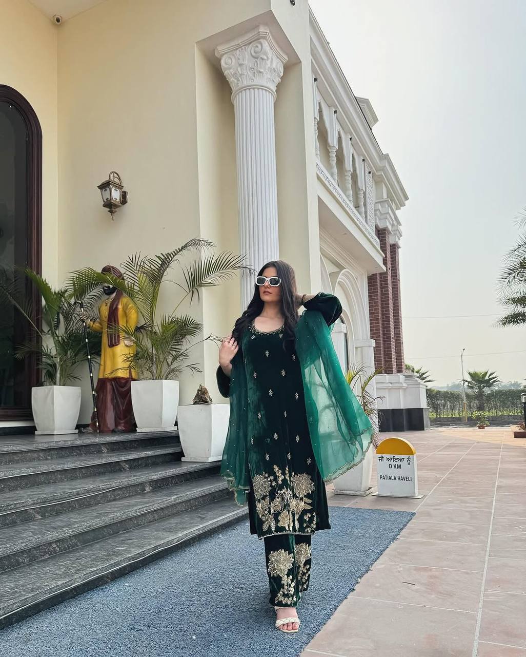 Inara Velvet Charm Suit Set